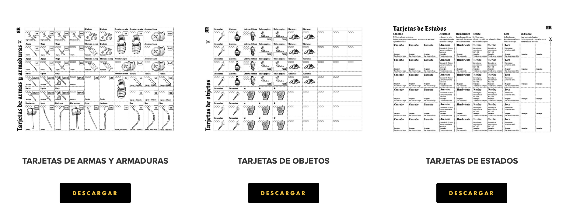Zona de Descarga (Item Chits)
